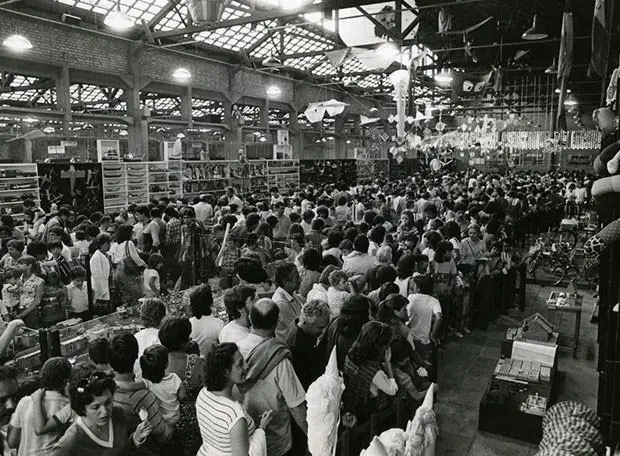 1982年巴西儿童的一千件玩具展览现场